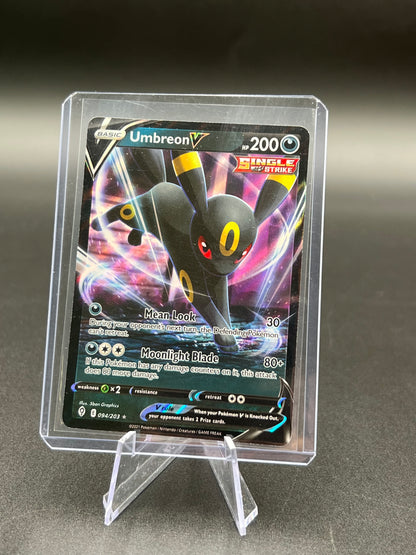 Umbreon V 094/203 Evolving Skies Full Art Ultra Rare Pokémon Card