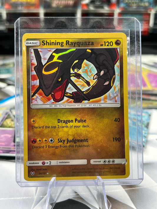 Shining Rayquaza 56/73 / Shiny Holo Rare - Shining Legends (SHL) POKÉMON TCG