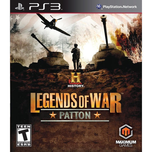 History Legends Of War: Patton Playstation 3 PS3