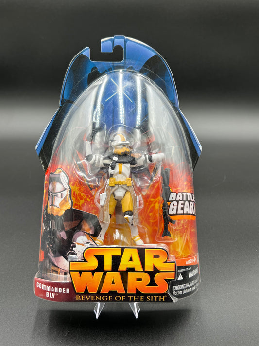 Star Wars Revenge Of The Sith Commander Bly #57 ROTS Action Figure MOC 2005 New
