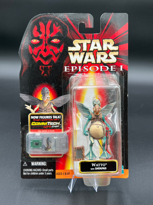 Star Wars Watto Episode I Action Figure The Phantom Menace Kids Toys Episode 1 New CommTech Chip