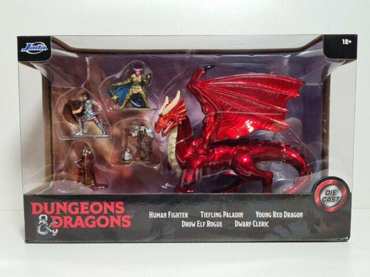 DUNGEONS & DRAGONS Die Cast Set: Beholder/Ogre Zombie/Young Red Dragon, Gamestop Exclusive