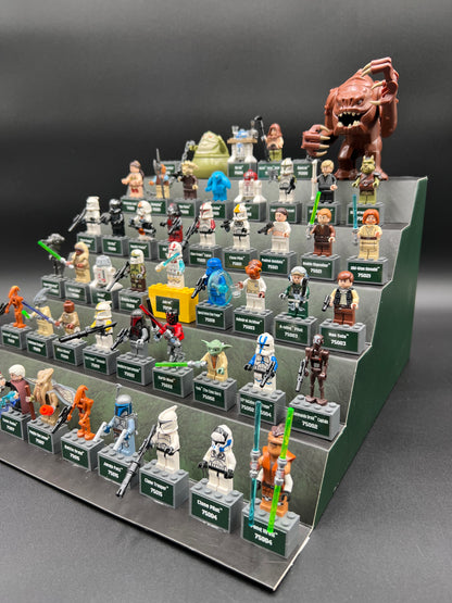 LEGO Star Wars Toys R Us Minifigure Half Display "The Yoda Chronicles"