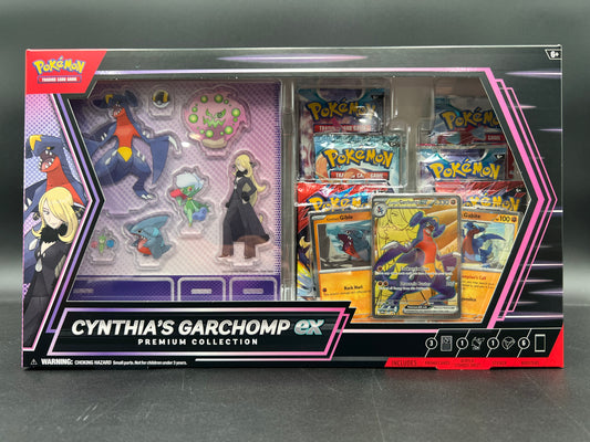 Cynthia's Garchomp ex Premium Collection - Miscellaneous Cards & Products (MCAP) Pokémon TCG New