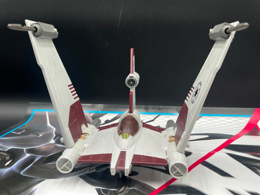 Star Wars V-19 Torrent Star Ship Clone Wars 2008 Hasbro