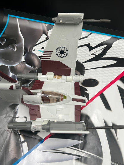 Star Wars V-19 Torrent Star Ship Clone Wars 2008 Hasbro