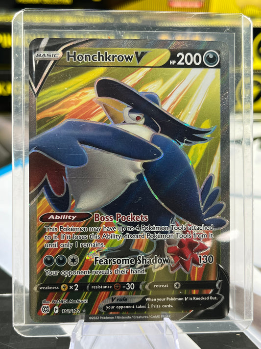 Honchkrow V (Full Art) - 161/172 - SWSH09: Brilliant Stars (SWSH09) POKÉMON TCG