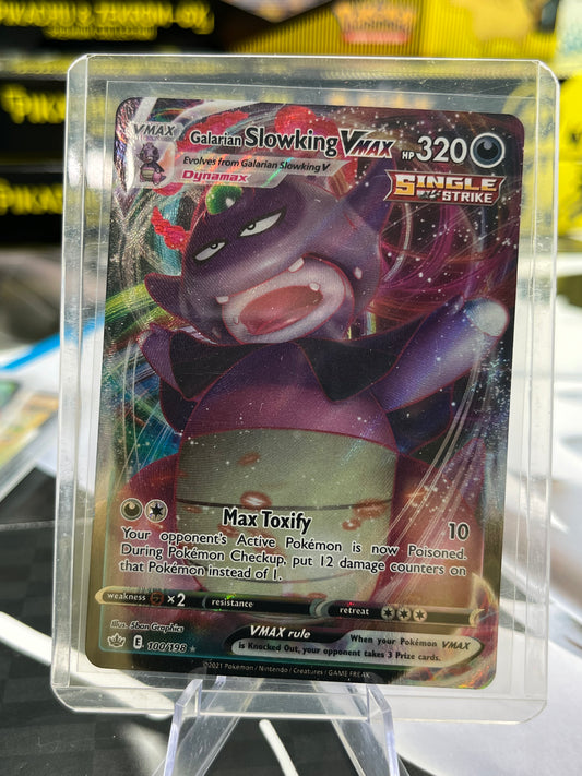 Galarian Slowking VMAX - 100/198 - SWSH06: Chilling Reign (SWSH06) POKÉMON TCG