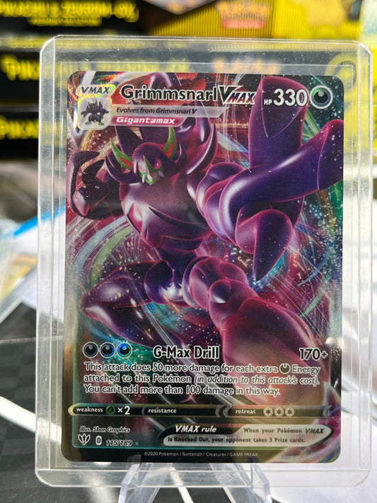 Grimmsnarl VMAX - 115/189 - SWSH03: Darkness Ablaze (SWSH03) POKÉMON TCG
