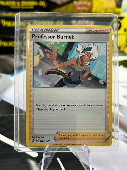 Professor Burnet - SWSH167 - SWSH: Sword & Shield Promo Cards (SWSD) POKÉMON TCG