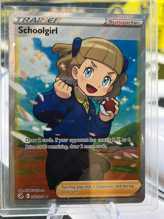 Schoolgirl (Full Art) - 262/264 - SWSH08: Fusion Strike (SWSH08) POKÉMON TCG