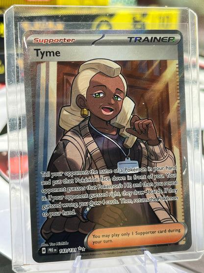 Tyme - 143/131 - SV: Prismatic Evolutions (PRE) POKÉMON TCG