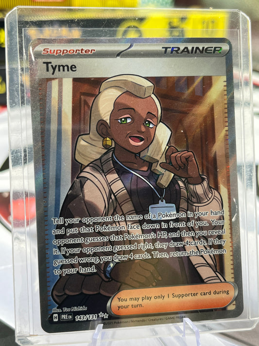 Tyme - 143/131 - SV: Prismatic Evolutions (PRE) POKÉMON TCG