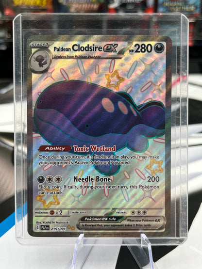 Paldean Clodsire ex - 219/091 - SV: Paldean Fates (PAF) POKÉMON TCG