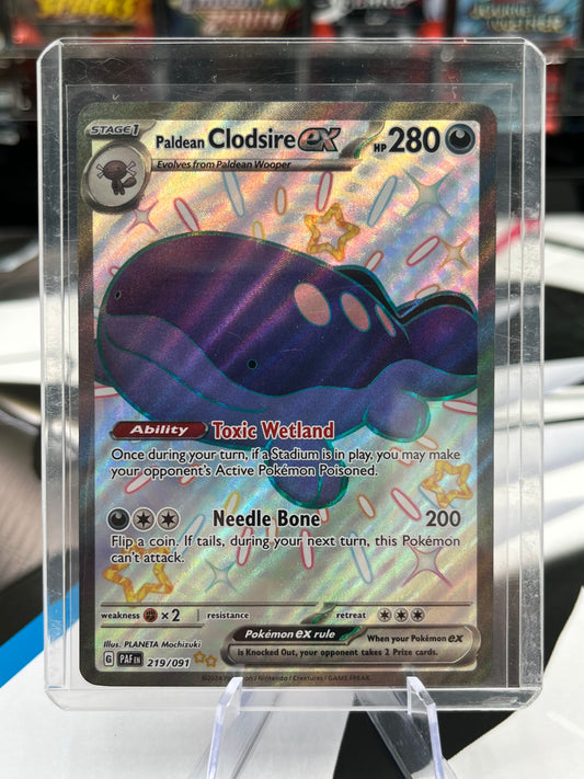 Paldean Clodsire ex - 219/091 - SV: Paldean Fates (PAF) POKÉMON TCG