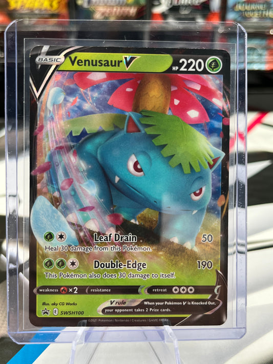 Venusaur V - SWSH100 - SWSH: Sword & Shield Promo Cards (SWSD) POKÉMON TCG