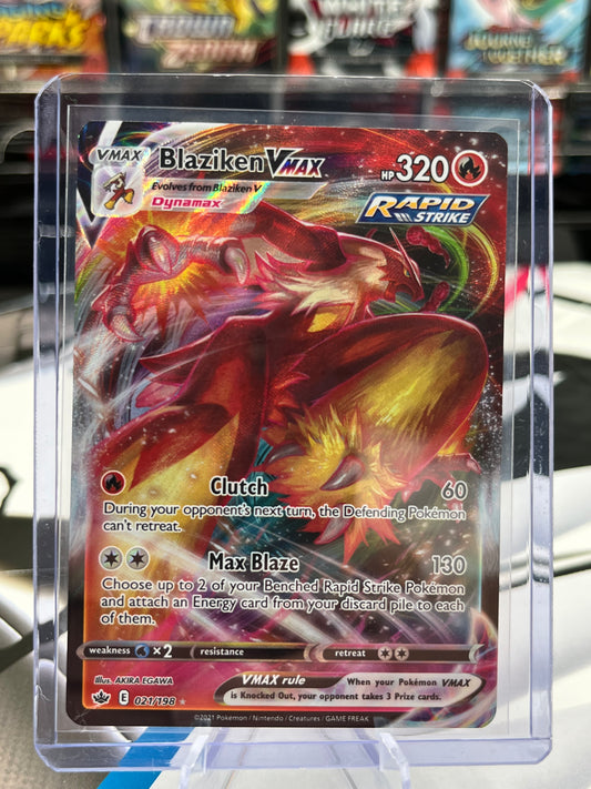 Blaziken VMAX - 021/198 - SWSH06: Chilling Reign (SWSH06) POKÉMON TCG