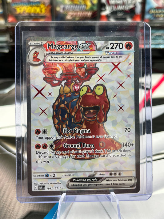Magcargo ex - 191/167 - SV06: Twilight Masquerade (TWM) POKÉMON TCG
