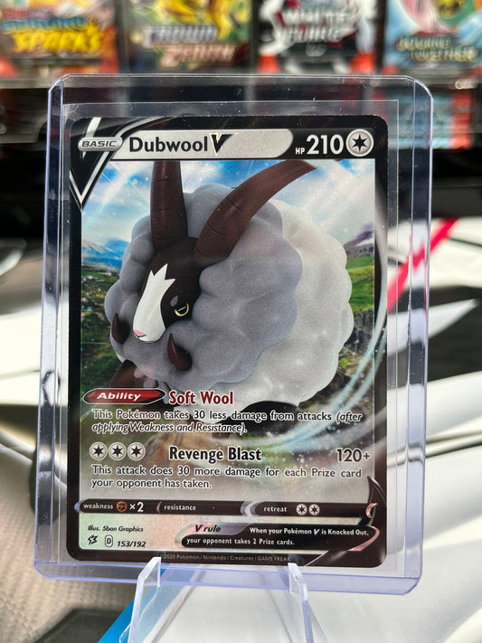 Dubwool V - 153/192 -  SWSH02: Rebel Clash (SWSH02) POKÉMON TCG