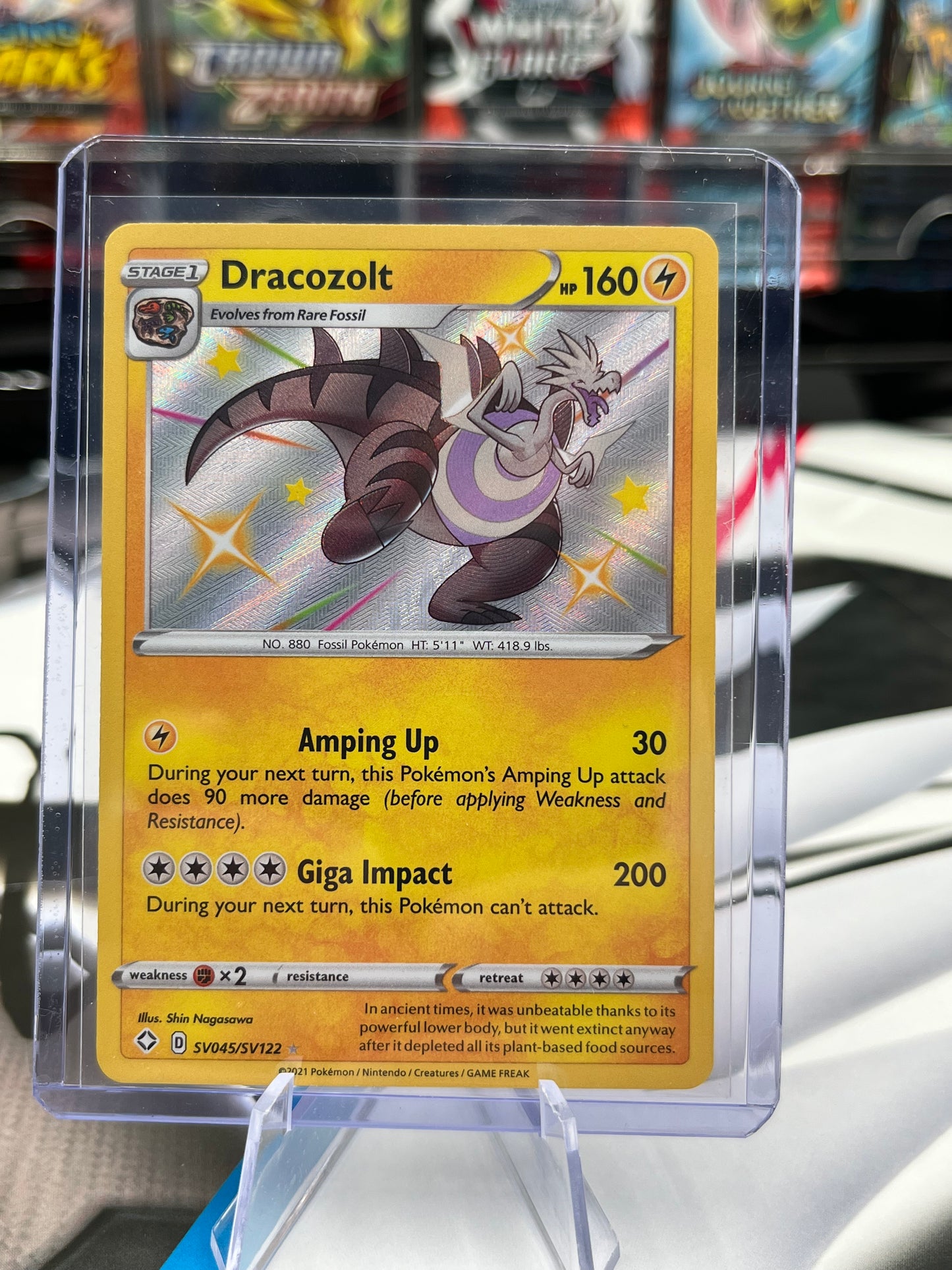 Dracozolt - SV045/SV122 - Shining Fates: Shiny Vault (SHFSV) POKÉMON TCG