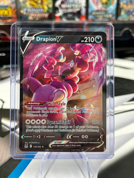 Drapion V - 118/196 - SWSH11: Lost Origin (SWSH11) POKÉMON TCG