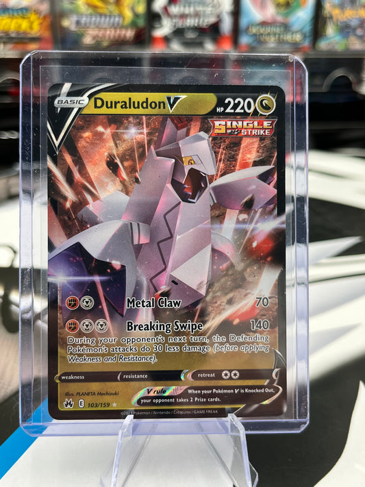 Duraludon V - 103/159 - Crown Zenith (CRZ) POKÉMON TCG