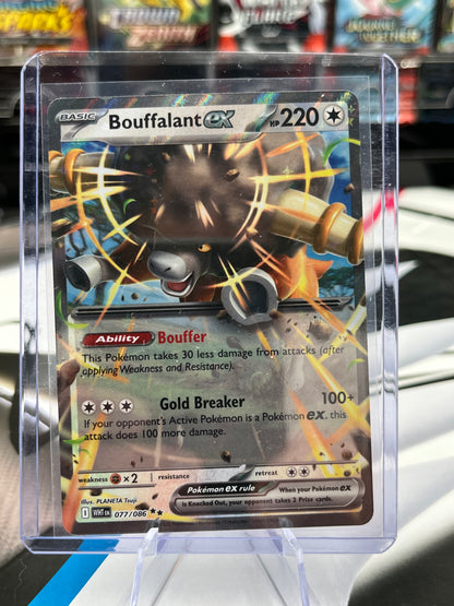 Bouffalant ex - 077/086 - SV: White Flare (WHT) POKÉMON TCG