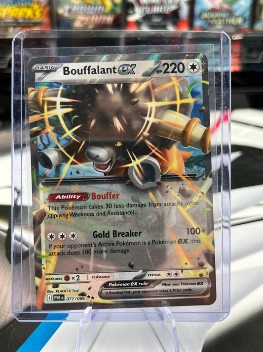 Bouffalant ex - 077/086 - SV: White Flare (WHT) POKÉMON TCG