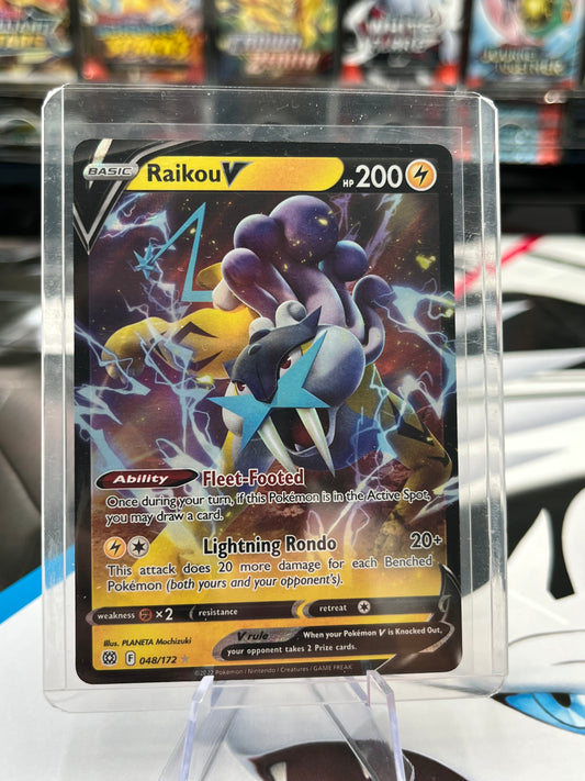 Raikou V - 048/172 - SWSH09: Brilliant Stars (SWSH09) POKÉMON TCG