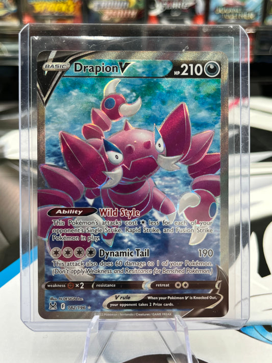 Drapion V (Full Art) - 182/196 - SWSH11: Lost Origin (SWSH11) POKÉMON TCG