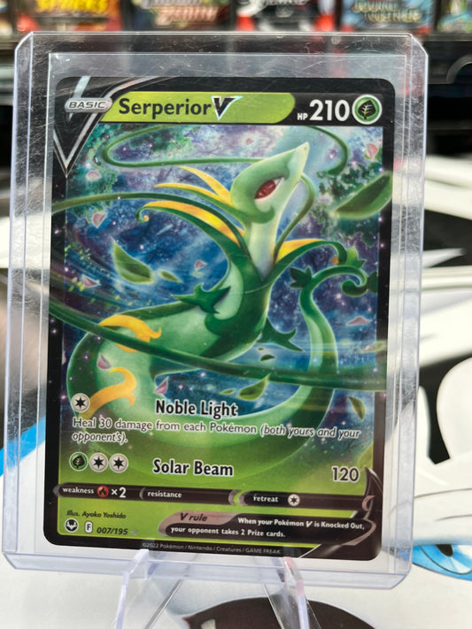 Serperior V - 007/195 - SWSH12: Silver Tempest (SWSH12) POKÉMON TCG