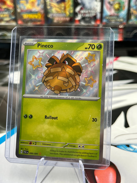 Pineco - 099/091 - SV: Paldean Fates (PAF) POKÉMON TCG