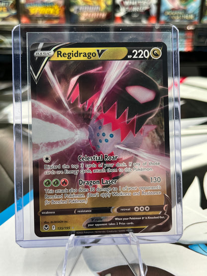 Regidrago V - 135/195 - SWSH12: Silver Tempest (SWSH12) POKÉMON TCG