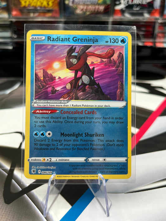 Radiant Greninja 046/189 - SWSH10: Astral Radiance (SWSH10) POKÉMON TCG
