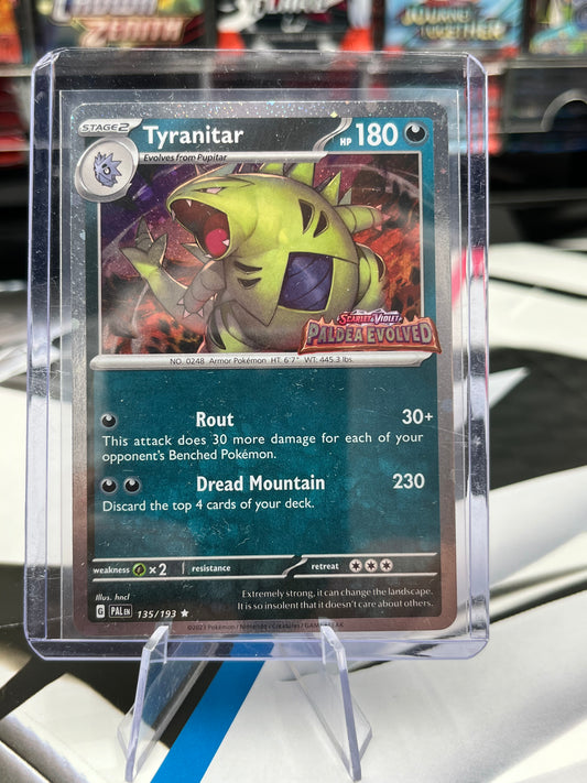 Tyranitar 135/193 (Paldea Evolved Stamp) - Miscellaneous Cards & Products (MCAP) POKÉMON TCG