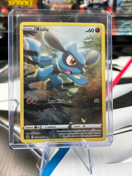 Riolu GG26/GG70 / Ultra Rare - Crown Zenith: Galarian Gallery (CRZ:GG) POKÉMON TCG