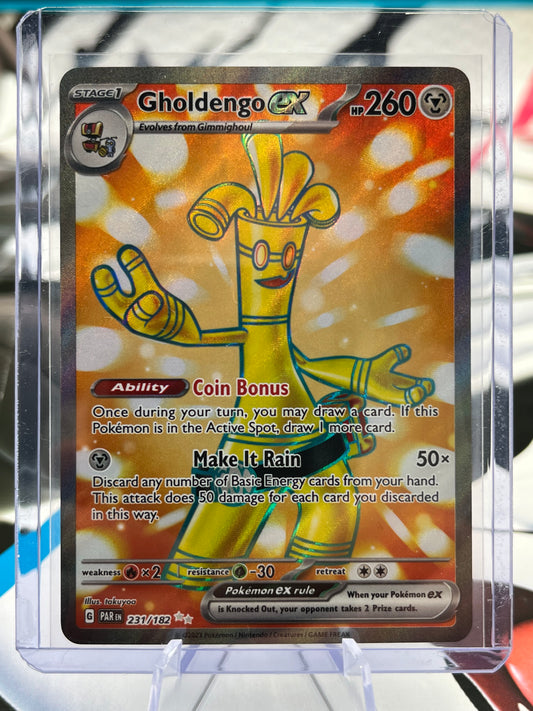 Gholdengo ex - 231/182 - SV04: Paradox Rift (PAR) Pokémon TCG