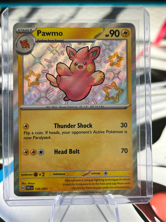 Pawmo - 143/091 - SV: Paldean Fates (PAF) Pokémon TCG