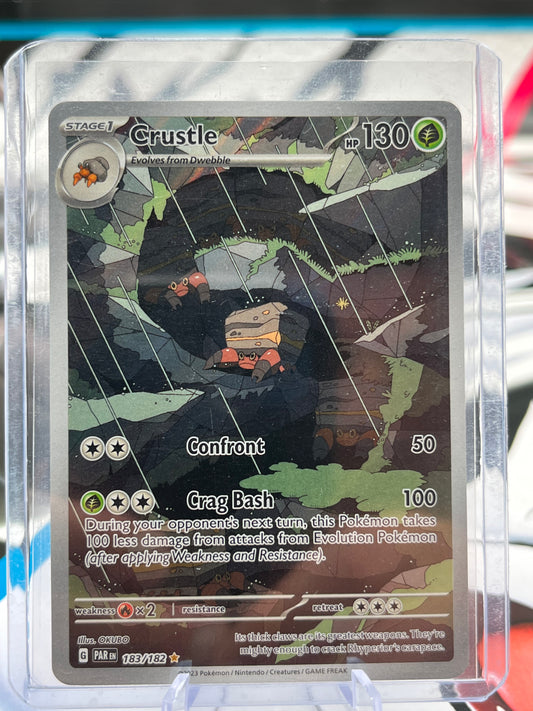 Crustle - 183/182 - SV04: Paradox Rift (PAR) Pokémon TCG