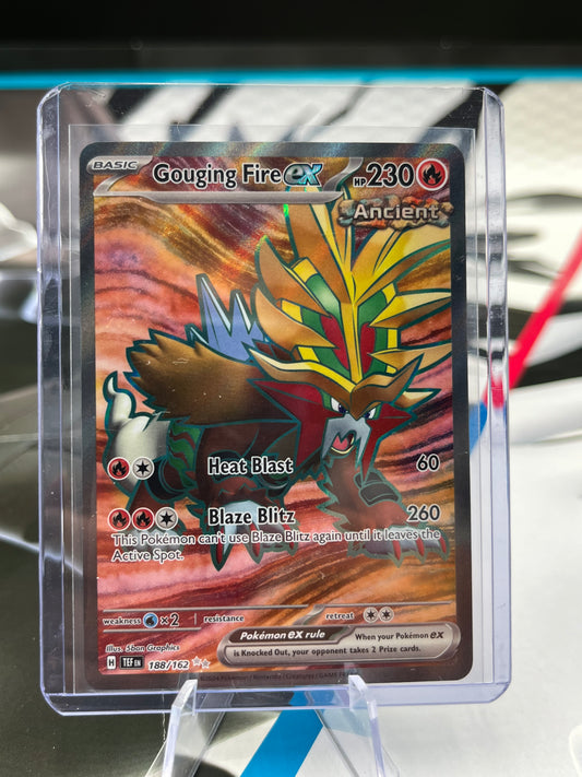 Gouging Fire ex - 188/162 - SV05: Temporal Forces (TEF) Pokémon TCG