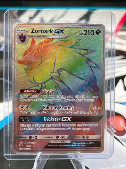Zoroark GX (Secret) - 77/73 - Shining Legends (SHL) Pokémon TCG