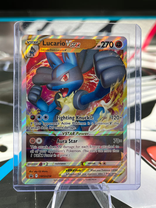 Lucario VSTAR - SWSH214 - SWSH: Sword & Shield Promo Cards (SWSD) Pokémon TCG