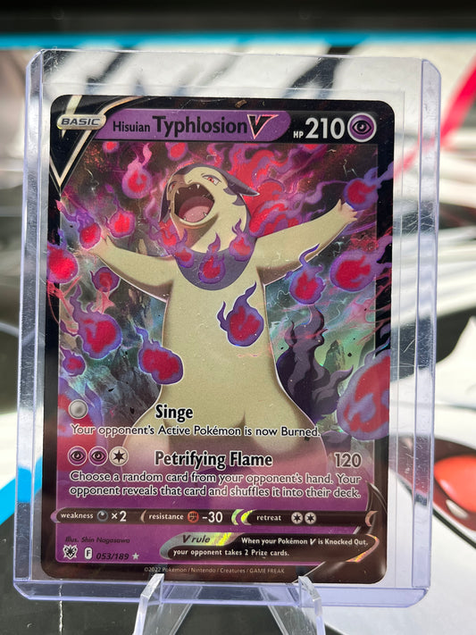 Hisuian Typhlosion V - 053/189 - SWSH10: Astral Radiance (SWSH10) Pokémon TCG