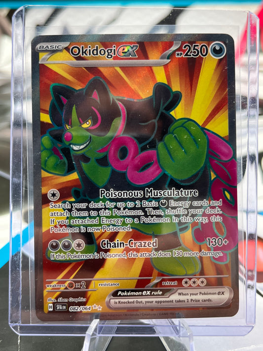 Okidogi ex - 082/064 - SV: Shrouded Fable (SFA) Pokémon TCG