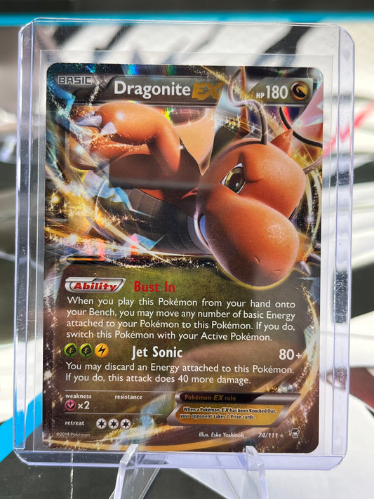 Dragonite EX - 74/111 - XY - Furious Fists (FFI) Pokémon TCG
