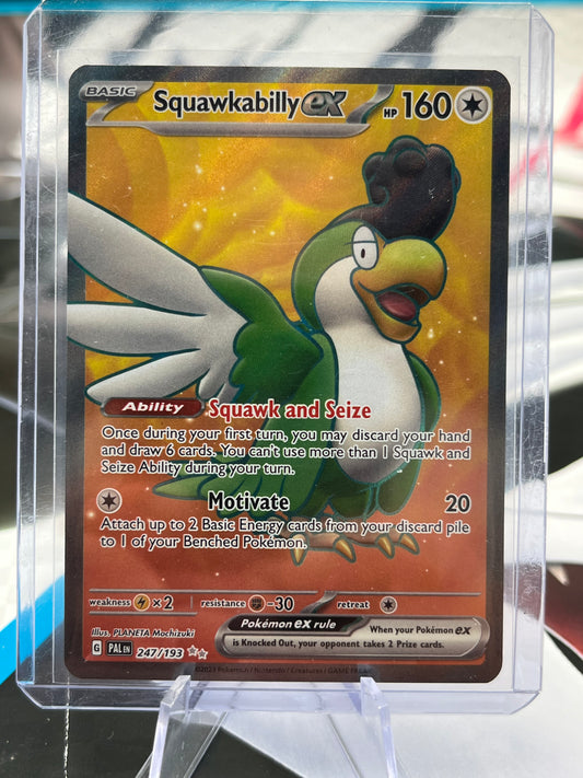 Squawkabilly ex - 247/193 - SV02: Paldea Evolved (PAL) Pokémon TCG