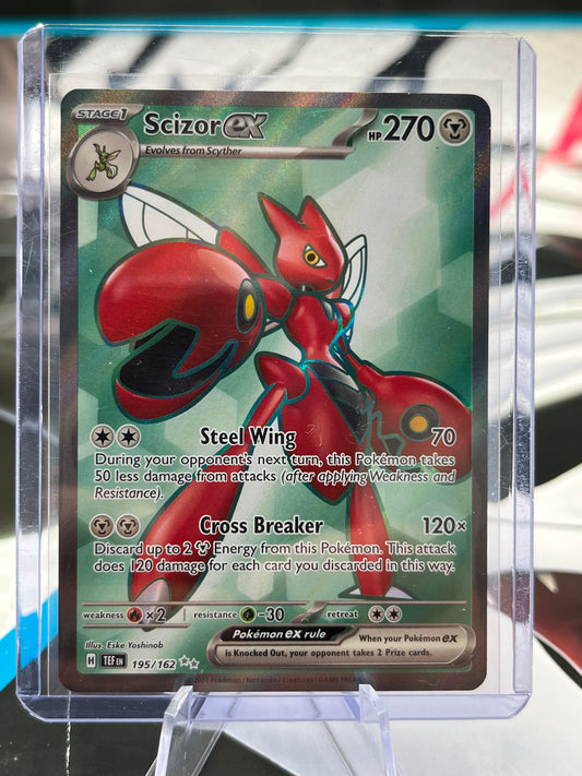 Scizor ex - 195/162 - SV05: Temporal Forces (TEF) Pokémon TCG