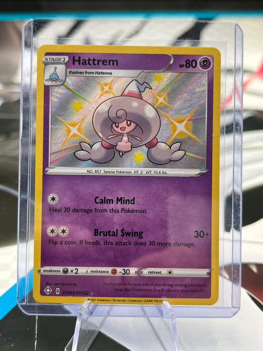 Hattrem - SV055/SV122 - Shining Fates: Shiny Vault (SHFSV) Pokémon TCG
