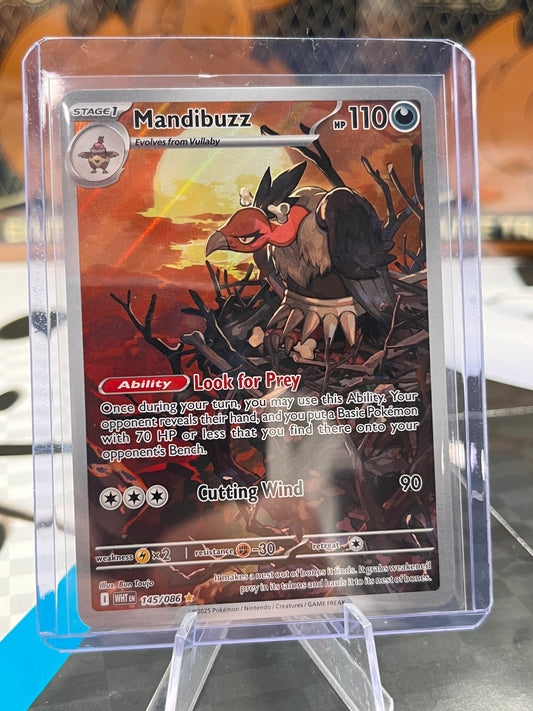 Mandibuzz - 145/086 - SV: White Flare (WHT) Pokémon TCG