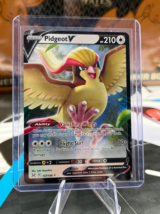 Pidgeot V - 137/196 - SWSH11: Lost Origin (SWSH11) Pokémon TCG